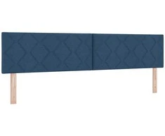 Kiemas lova su galvūgalio Mėlyna 200 x 200 cm audinys