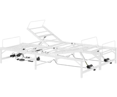 Lova Elektrinis reguliuojamas lovos rėmas Balta 120 x 200 cm Plienas