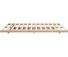 Lovos rėmas Ruda 150 x 200 cm Kietos pušies mediena