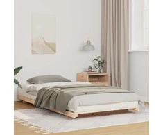 Lova Lovos rėmas Ruda 90 x 190 cm Kietos pušies mediena
