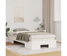 Lova Lovos rėmas Balta 75 x 190 cm
