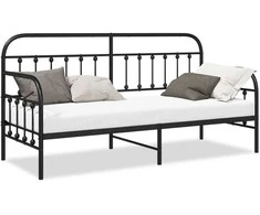 Lova Dienos lovos rėmas Juoda 80 x 200 cm