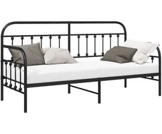 Dienos lovos rėmas Juoda 80 x 200 cm