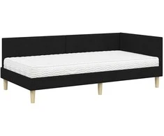 Lova Kampinė lovos konstrukcija su čiužiniu Kita 2 pcs Žalia audinys