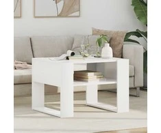 Lova Kavos staliukas Balta 66 x 53 x 45 cm Apdirbta mediena
