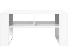 Lova Kavos staliukas Balta 92 x 53 x 45 cm Apdirbta mediena