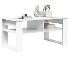 Lova Kavos staliukas Balta 96 x 54 x 44 cm Apdirbta mediena