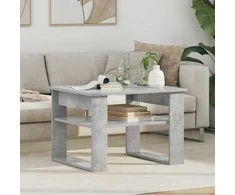 Lova Kavos staliukas Betono pilka 64 x 54 x 44 cm Apdirbta mediena