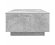 Lova Kavos staliukas Betono pilka 95 x 55 x 31 cm Apdirbta mediena