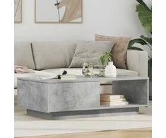 Lova Kavos staliukas Betono pilka 95 x 55 x 31 cm Apdirbta mediena