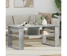 Lova Kavos staliukas Betono pilka 96 x 54 x 44 cm Apdirbta mediena