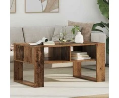 Lova Kavos staliukas Senas medis 92 x 53 x 45 cm Apdirbta mediena