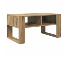 Lova Kavos staliukas su saugykla Amatininkų ąžuolas 92 x 53 x 45 cm