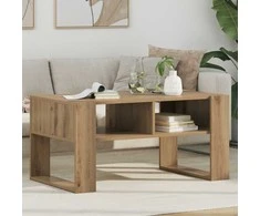 Lova Kavos staliukas su saugykla Amatininkų ąžuolas 92 x 53 x 45 cm