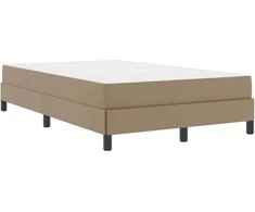 Lova Lovos rėmas su čiužiniu Kapučino 120 x 200 cm audinys