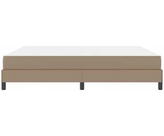 Lovos rėmas su čiužiniu Kapučino 180 x 200 cm audinys