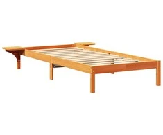 Lova Lovos rėmas Vaško ruda 80 x 200 cm Kietos pušies mediena