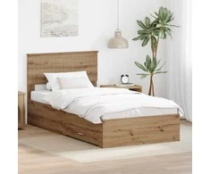 Lova Lovos rėmas Amatininkų ąžuolas 100 x 200 cm Apdirbta mediena