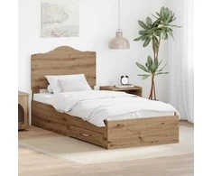 Lova Lovos rėmas Amatininkų ąžuolas 100 x 200 cm Apdirbta mediena