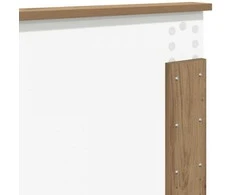 Lova Lovos rėmas Amatininkų ąžuolas 120 x 190 cm Apdirbta mediena