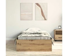 Lova Auping Lovos rėmas Amatininkų ąžuolas 100 x 200 cm Apdirbta mediena