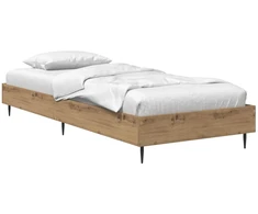 Lova Lovos rėmas Artisano ąžuolo 80 x 200 cm Apdirbta mediena