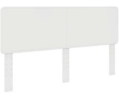 Lovos rėmas Balta 200 x 200 cm Kietos pušies mediena