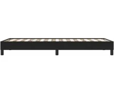 Lova Lovos rėmas be čiužinio Juodas 100x210 cm aksomas