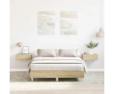 lovos rėmas be čiužinio Sonoma ąžuolas 120x200 cm