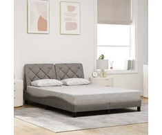 Lova Lovos rėmas be čiužinio, taupe spalvos, 120x200cm, audinys