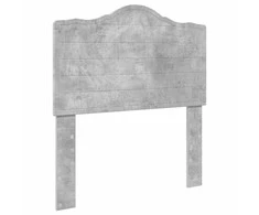 Lova Lovos rėmas Betono pilka 100 x 200 cm Apdirbta mediena