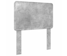 Lova Lovos rėmas Betono pilka 70 x 190 cm Apdirbta mediena