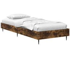 Lova Lovos rėmas Dūminio ąžuolo 80 x 200 cm Apdirbta mediena