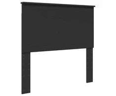 Lova Lovos rėmas Juoda 100 x 200 cm Kietos pušies mediena