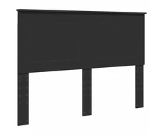 Lovos rėmas Juoda 160 x 200 cm Kietos pušies mediena