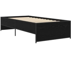 Lova Lovos rėmas Juodojo ąžuolo 80 x 200 cm Apdirbta mediena
