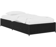 Lova Lovos rėmas Juodojo ąžuolo 80 x 200 cm Apdirbta mediena
