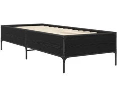 Lova Lovos rėmas Juodojo ąžuolo 80 x 200 cm Apdirbta mediena