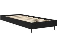Lova Lovos rėmas Juodojo ąžuolo 80 x 200 cm Apdirbta mediena