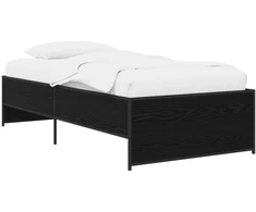 Lova Lovos rėmas Juodojo ąžuolo 80 x 200 cm Apdirbta mediena