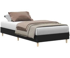 Lova Lovos rėmas Juodojo ąžuolo 80 x 200 cm Apdirbta mediena