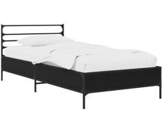 Lova Lovos rėmas Juodojo ąžuolo 80 x 200 cm Apdirbta mediena