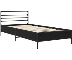 Lova Lovos rėmas Juodojo ąžuolo 80 x 200 cm Apdirbta mediena