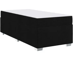 Lova Lovos rėmas su čiužiniu Juoda 80 x 200 cm audinys