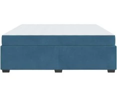 Lovos rėmas su čiužiniu Tamsiai mėlyna 200 x 200 cm audinys