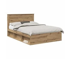 Lovos rėmas Meistrų ąžuolas 140 x 190 cm Kietos pušies mediena