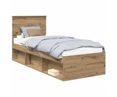 Lova Lovos rėmas Meistrų ąžuolas 75 x 190 cm Kietos pušies mediena