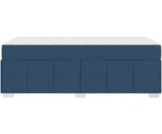 Lova Lovos rėmas su čiužiniu Mėlyna 100 x 200 cm audinys