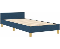 Lova Lovos rėmas su galvūgalio Mėlyna 90 x 200 cm audinys