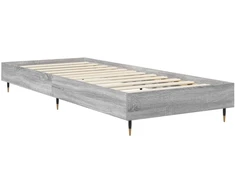 Lova Lovos rėmas Pilka Sonoma 80 x 200 cm Apdirbta mediena